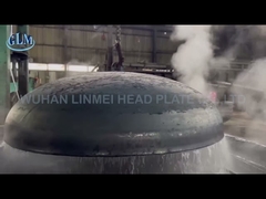 3600mm As516 Gr 70 Disco ellissoidale Asme Dimensioni della testa ellissoidale per serbatoi di petrolio