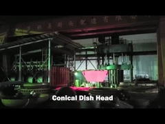 Diametro della testa 2500mm del piatto del cono di SA516 Gr70