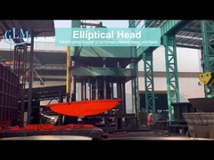 Teste ellissoidali formate calde del carro armato di 2:1 dei semi di acciaio al carbonio