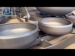 BACCANO 28011 testa del piatto di Torispherical nell'estremità di titanio del piatto di acciaio inossidabile di acciaio al carbonio