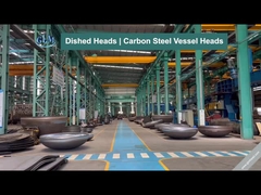 Teste di piatti. Teste di vasi in acciaio al carbonio.