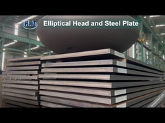 Fabbricazione a caldo e a freddo di parti di piastre, testa di recipiente in acciaio al carbonio