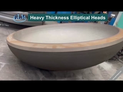 10000 mm Testa del serbatoio a forma ellissoidale a caldo per il serbatoio del carburante