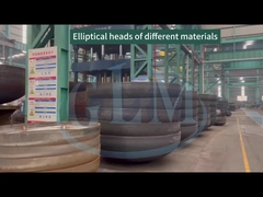 ASME Acciaio al carbonio Acciaio inossidabile Testata ellittica
