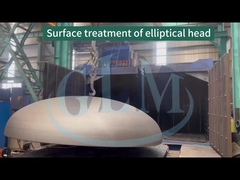 Trattamento superficiale di teste ellittiche di grado industriale