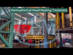 ASME Testa di piatto emisferica lucidata, fondo dei serbatoi