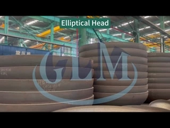 Testa di piatto ellittica di grado A ASME SA517 personalizzata 2:1 Diametro 1300 mm Spessore 30 mm