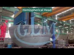 Il passo chiave nella lavorazione del solco per una testa emisferica di 4 metri!