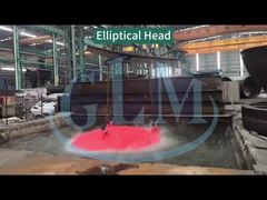 Testa ellittica finale in acciaio al carbonio cinese personalizzata con rapporto di riduzione di circa il 10%