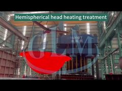 Capi serbatoio emisferici personalizzati per alta pressione e pressione levigata