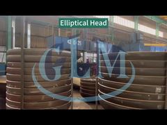 Testa ellittica personalizzata per l'industria chimica e petrolifera