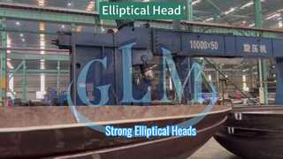 Processo di filatura hardcore per forgiare teste ellittiche di grandi dimensioni