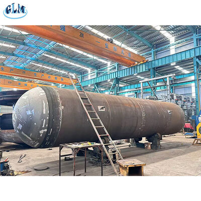 ASME Standard Pressure Vessel Dished Head con spessore personalizzato e design laminato a scatola di cilindro del serbatoio in acciaio