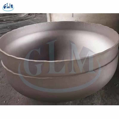 Q345R 10000mm Vaso a pressione Testa a piatto Fino a formazione di piatto Standard ASME