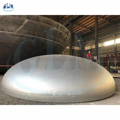 89mm 100mm PED Saldatura del tubo serbatoio Acciaio al carbonio Teste finite per il vaso a pressione