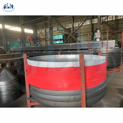 16Mn Q345B Asme Standard Flanged and Dished Head Dimensioni ASME