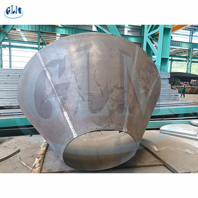 Segmento di cono in acciaio di 5000 mm di diametro con diverse scelte di diametro
