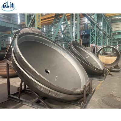 Fondo bombato ellissoidale forgiato con tolleranza di spessore ±0,5 mm e spessore 2mm-300mm per applicazioni ad alta temperatura
