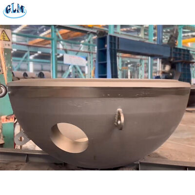 Teste di emisfero con fori circolari o ellittici secondo le norme (come GB/T 21515, ASME, ecc.)