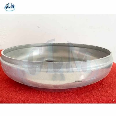 150MM Lega di nichel Torisferica Testa a piatto Ellissoidale Fine a piatto Corona raggio ODM