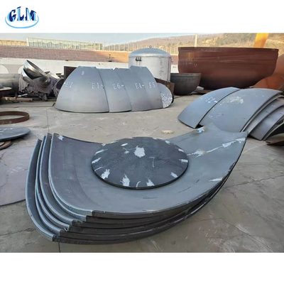 Sa516 Gr70 100 mm Tonte di serbatoi emisferici ASME in acciaio inossidabile