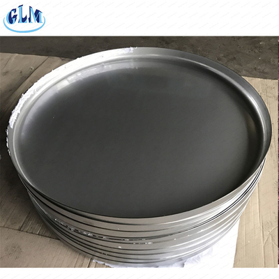300 mm 2 mm Testa piatta a piatto per lo spruzzaggio di sabbia dei vascelli a pressione