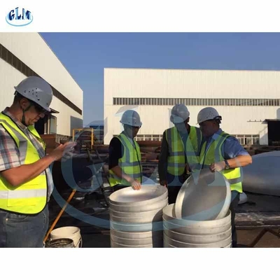 SS304 ASME 5000MM 40in Metallico Serbatoio End Caps Ellittica Disco End Per Pipe Fitting