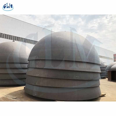 3.5" 100mm Vaso a pressione Testa a piatti Serbatoio in alluminio Acciaio inossidabile 304L