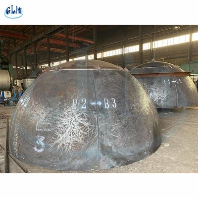 201 Acciaio inossidabile 89mm 1000mm Torisferica Dischi finiti Temi emisferici per Bolier