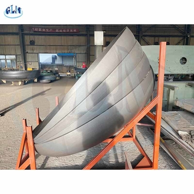 89 mm SS304 a forma a freddo Dimensioni della testa semi-ellittica ASME