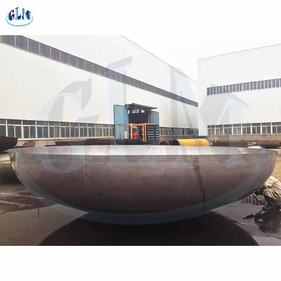 SS304 200MM Serbatoio di immagazzinamento di liquidi Copertura semilellittica della testa Q345B Vaso Fine della piastra