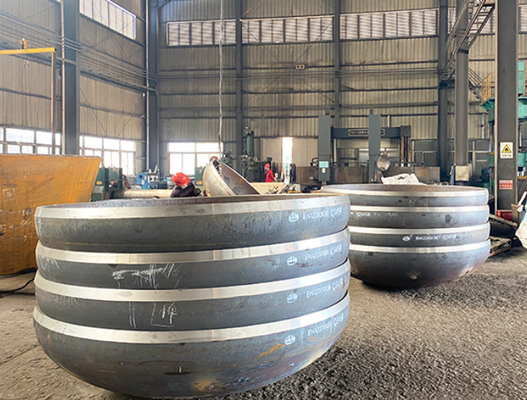 SS316L 2mm Asme Dischetto ellissoidale Dischetto terminale Dimensioni Vaso a pressione 2 1