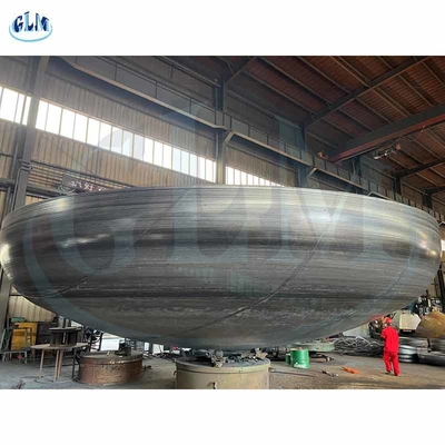 3000 mm di diametro 6 mm pensiero testa ellittica cappucci di fine serbatoio testa per vascello a pressione