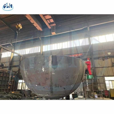 testa emisferica del diametro SA516 GR70 di 6400mm 20mm densamente