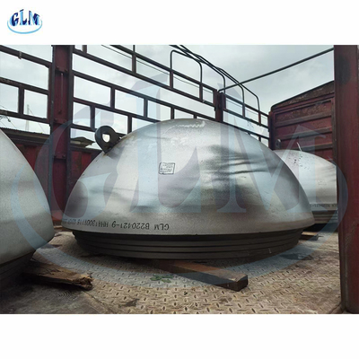 Spessore emisferico del diametro 118mm delle teste 1300mm di acciaio inossidabile