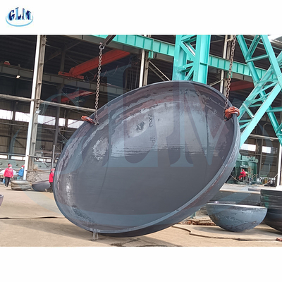 N2 DI SA516 GR.70: 1 spessore ellittico del diametro 80mm della testa 4600mm dei semi