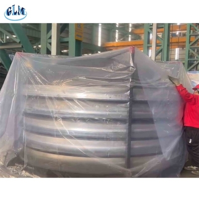 ASME Standard Elliptical Ellipsoidal Dish End with Thickness Tolerance ±0.5 Mm and Sandblasting Surface