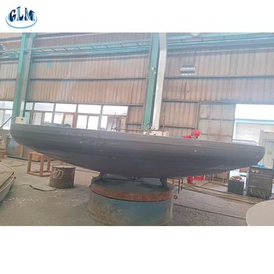 Testa bombata torisferica standard ASME con trattamento termico e ispezione UT RT per recipienti a pressione