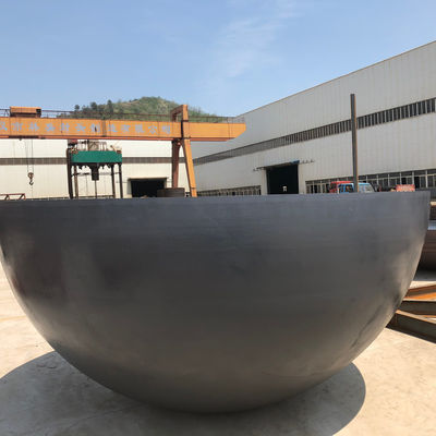 Teste emisferiche con superficie lucida per applicazioni di stoccaggio ad alta temperatura e chimico