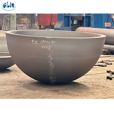 2-300mm Spessore Testate Sferiche in Acciaio al Carbonio Fabbricate secondo lo Standard GB per Apparecchiature a Pressione