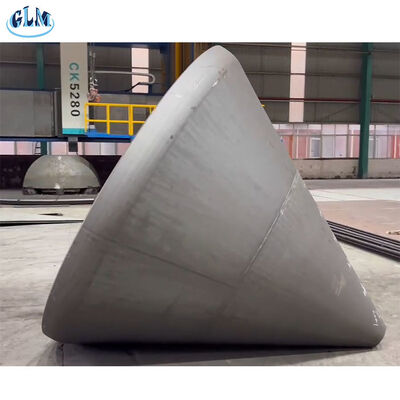 Fondini conici in acciaio al carbonio su misura con angoli conici di 15°, 30°, 45°, 60° per applicazioni industriali