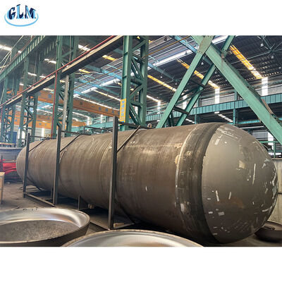 Testata bombata per recipienti a pressione con forgiatura a caldo verificata mediante prova idrostatica per applicazioni in acciaio al carbonio SA-516 Grado 70