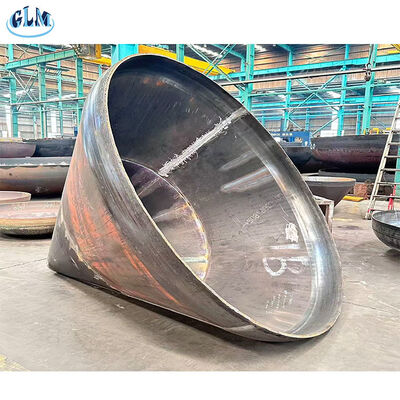 Teste coniche di serbatoi in acciaio al carbonio e in acciaio inossidabile con rapporto di riduzione del 10% per applicazioni industriali