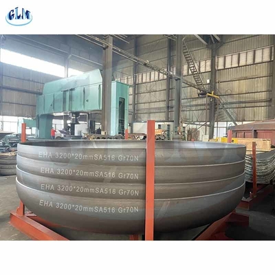 Asme 1000cm 2 a 1 testa ellittica in acciaio inossidabile